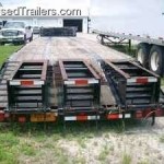 Flatbed utility trailer